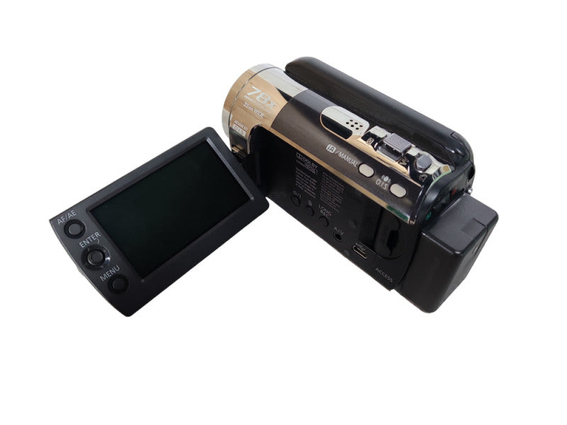 Panasonic SDR-H85 SD/HDD Video Camera Hybrid w/ Battery, READ