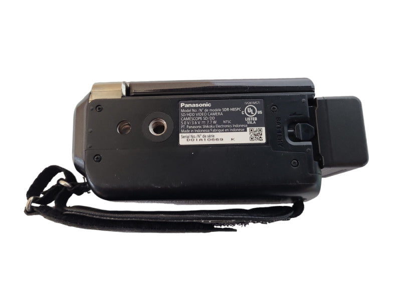 Panasonic SDR-H85 SD/HDD Video Camera Hybrid w/ Battery, READ
