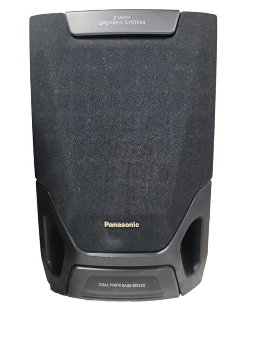 Panasonic SA-AK15 5 CD Changer/Dual Cassette Deck Stereo Receiver Speakers Re