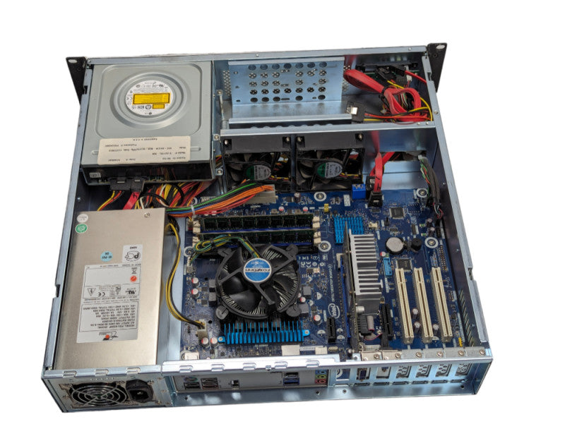 Custom 2U Rack PC Intel DZ77SL-50K Intel Core i7-2600 @ 3.40Ghz 8GB RAM  Q-