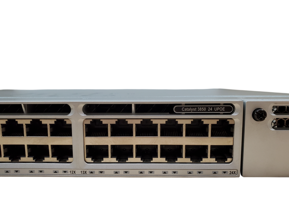 WS-C3850-24U-S V01 | Gigabit Ethernet UPoE Switch - 2x 1100w PSU