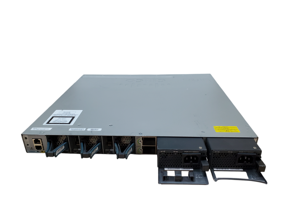 WS-C3850-24U-S V01 | Gigabit Ethernet UPoE Switch - 2x 1100w PSU