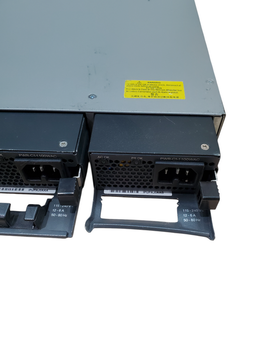 WS-C3850-24U-S V01 | Gigabit Ethernet UPoE Switch - 2x 1100w PSU