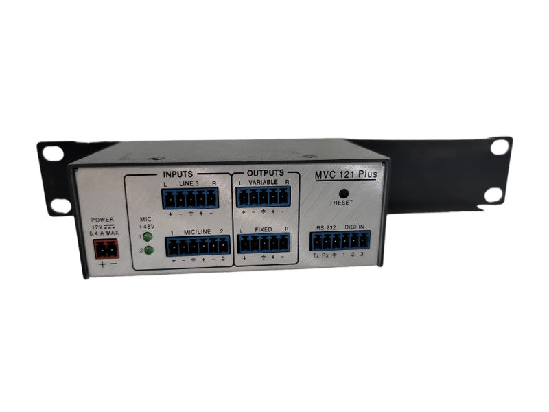 Extron MVC 121 Plus 3 input Mic/Line Stereo Mixer W/ Extron XPA 2001-70V Power Amplifier