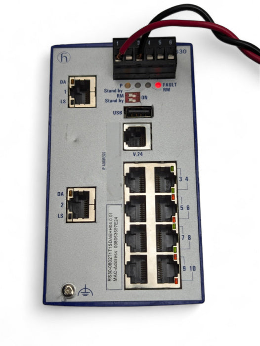 Hirschmann ES30 Rail Switch Industrial Control Equipment Please READ  -