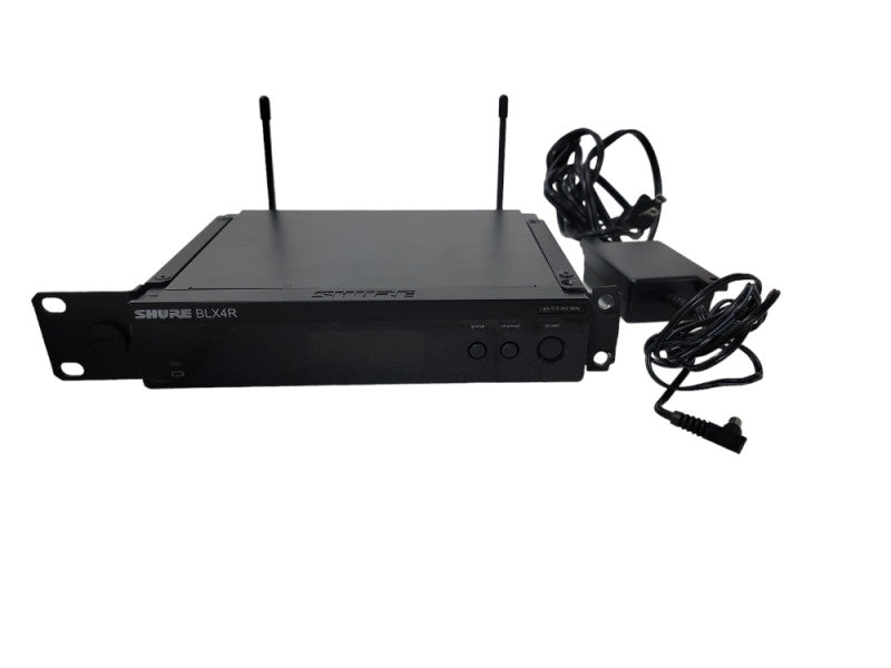 Shure BLX4R H9 Wireless Receiver On Rack Mount W/ power adapter