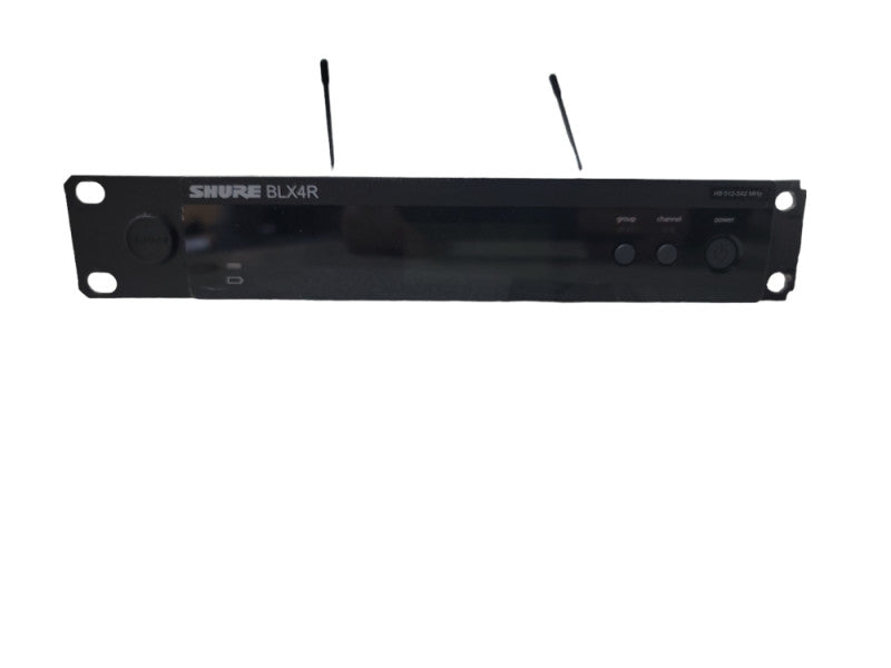 Shure BLX4R H9 Wireless Receiver On Rack Mount W/ power adapter