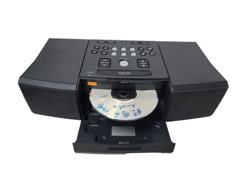 Boston Microsystem Cd Player Aux Am/fm Alarm Clock Stereo