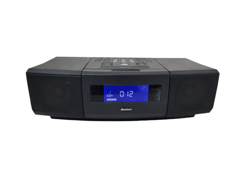 Boston Microsystem Cd Player Aux Am/fm Alarm Clock Stereo