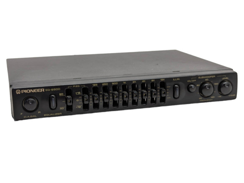 PIONEER EQ-6500 EQ 6500 Audio Equalizer Please READ   -