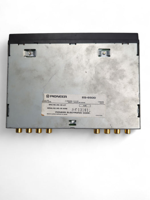 PIONEER EQ-6500 EQ 6500 Audio Equalizer Please READ   -