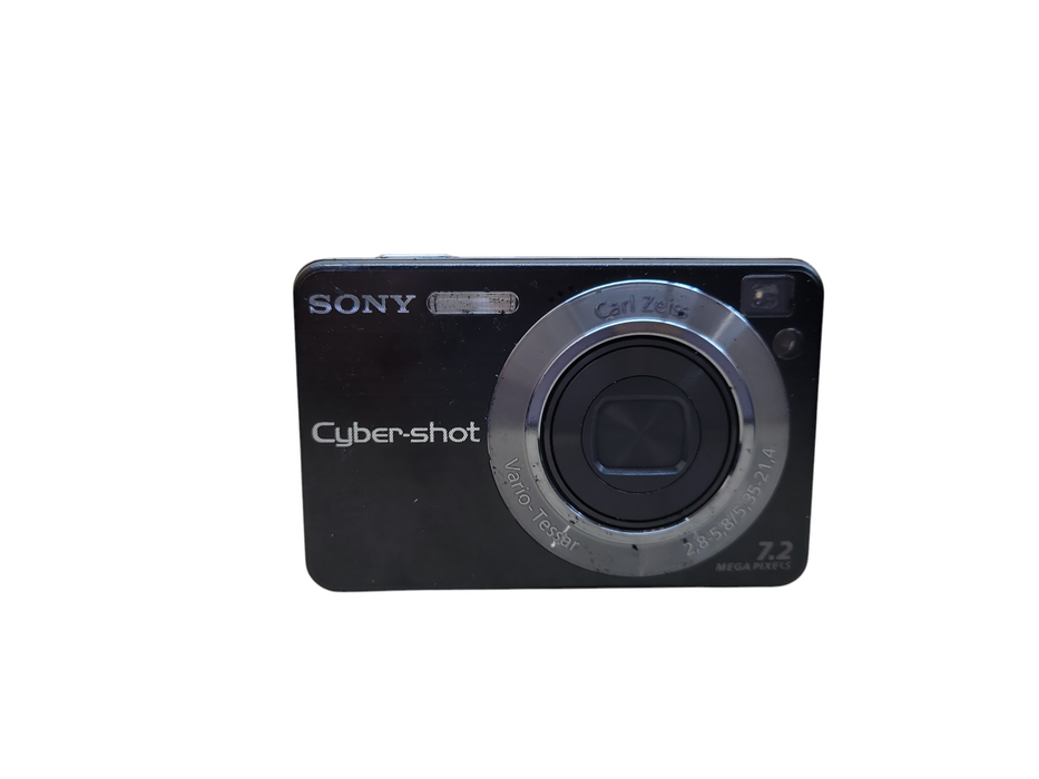 Sony Cyber-shot DSC-W110 7.2MP Compact Digital Camera Black