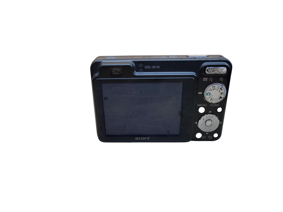 Sony Cyber-shot DSC-W110 7.2MP Compact Digital Camera Black