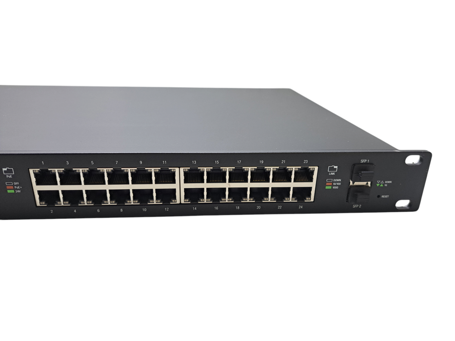 Ubiquiti EdgeSwitch ES-24-250W | 24-Port Gigabit PoE+ Managed Switch
