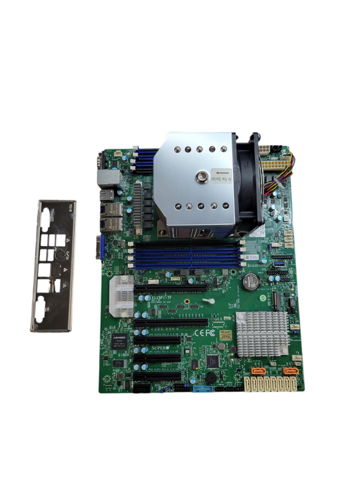 Intel Xeon Gold 6128 Supermicro X11SPi-TF + I/O Plate