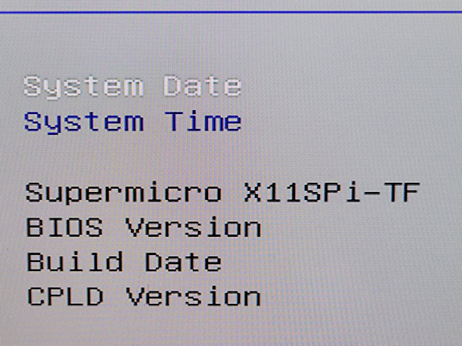 Intel Xeon Gold 6128 Supermicro X11SPi-TF + I/O Plate