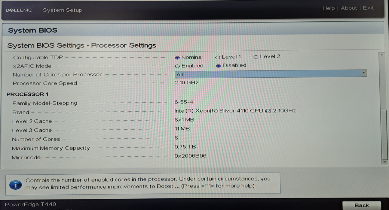 Dell PowerEdge T440 16x 2.5" | 1x Xeon Silver 4110, 32GB DDR4, PERC H730P