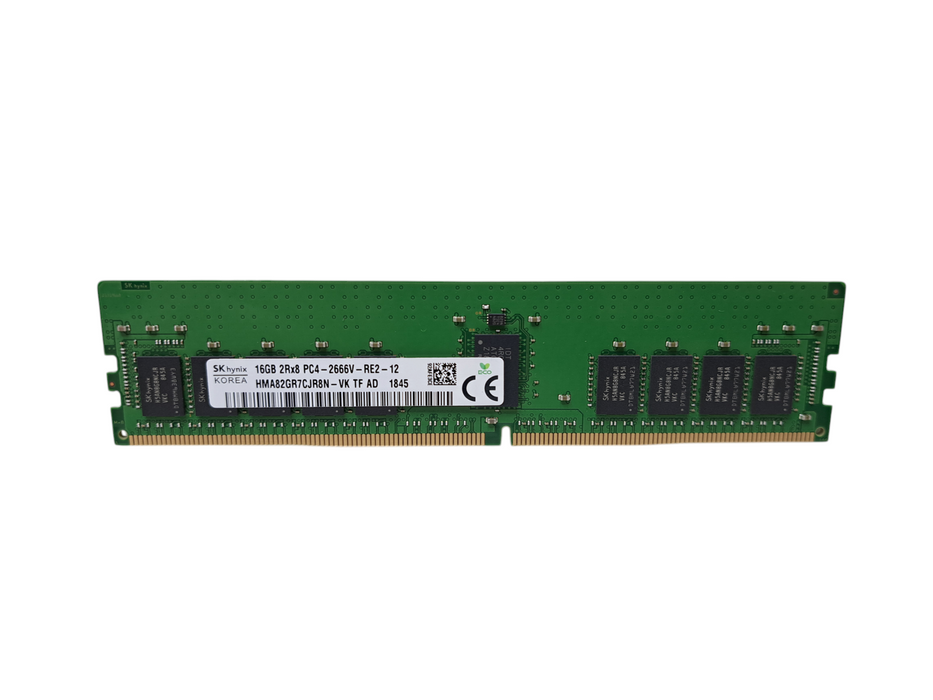 SK Hynix 16GB 2Rx8 PC4-2666V-RE2 DDR4 Server Memory HMA82GR7CJR8N-VK