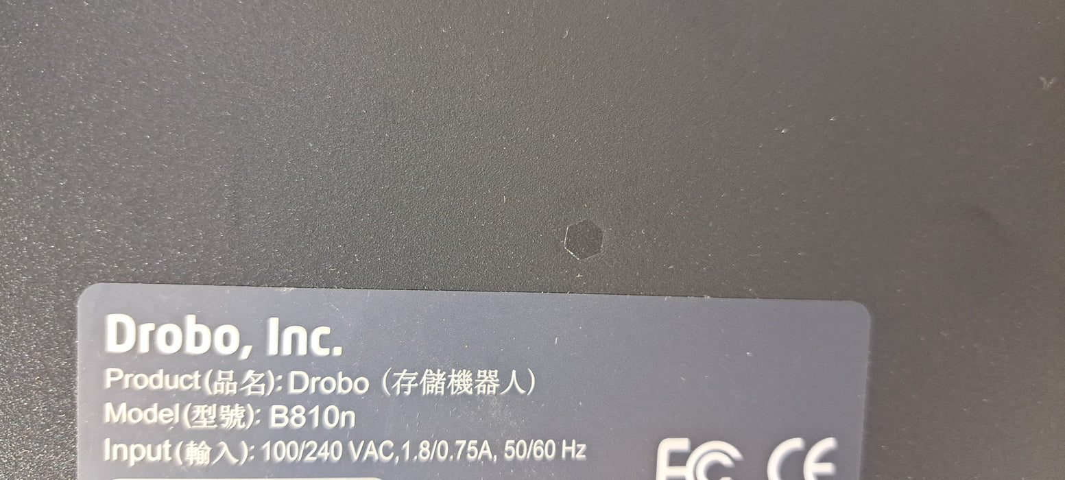 Drobo B810n 8-Bay NAS Network Storage – No HDD | READ