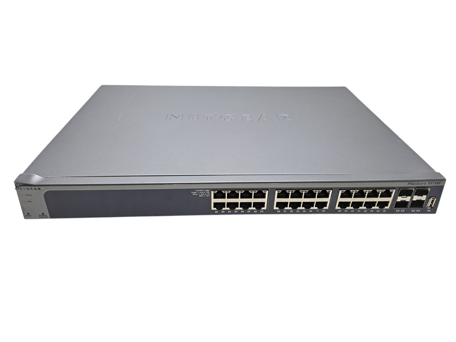 Netgear ProSafe XS728T | 28-Port 10-Gigabit L2+ Smart Switch w/ 4x SFP+ *READ*