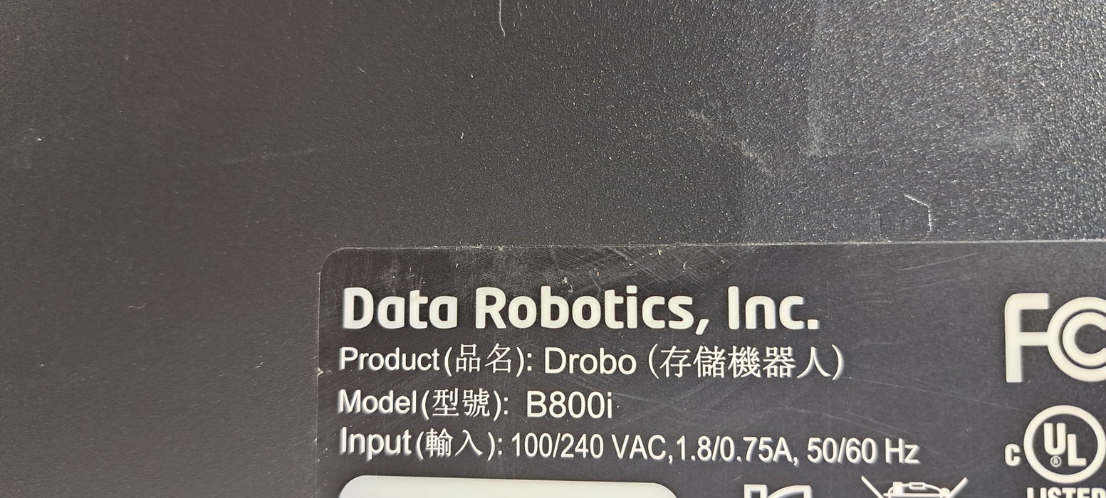 Drobo B800i Desktop iSCSI 8-Bays SAN Storage Array| No HDD