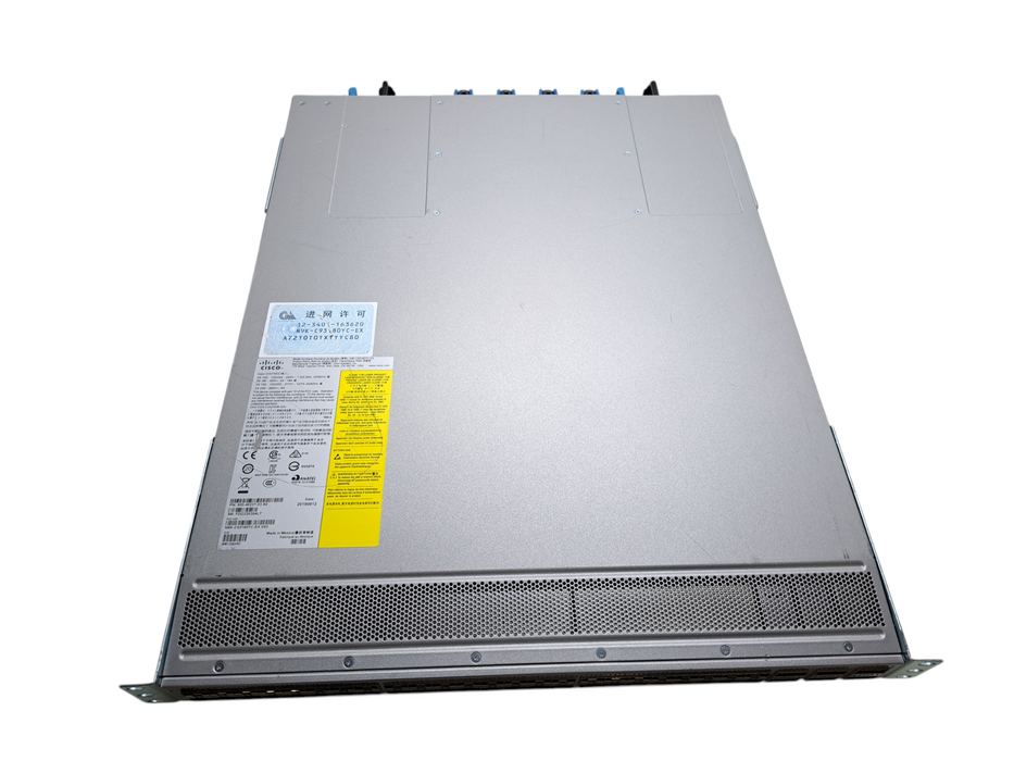 Cisco N9K-C93180YC-EX V03 | 48-Port 10/25G SFP+, 6x 100G QSFP Switch