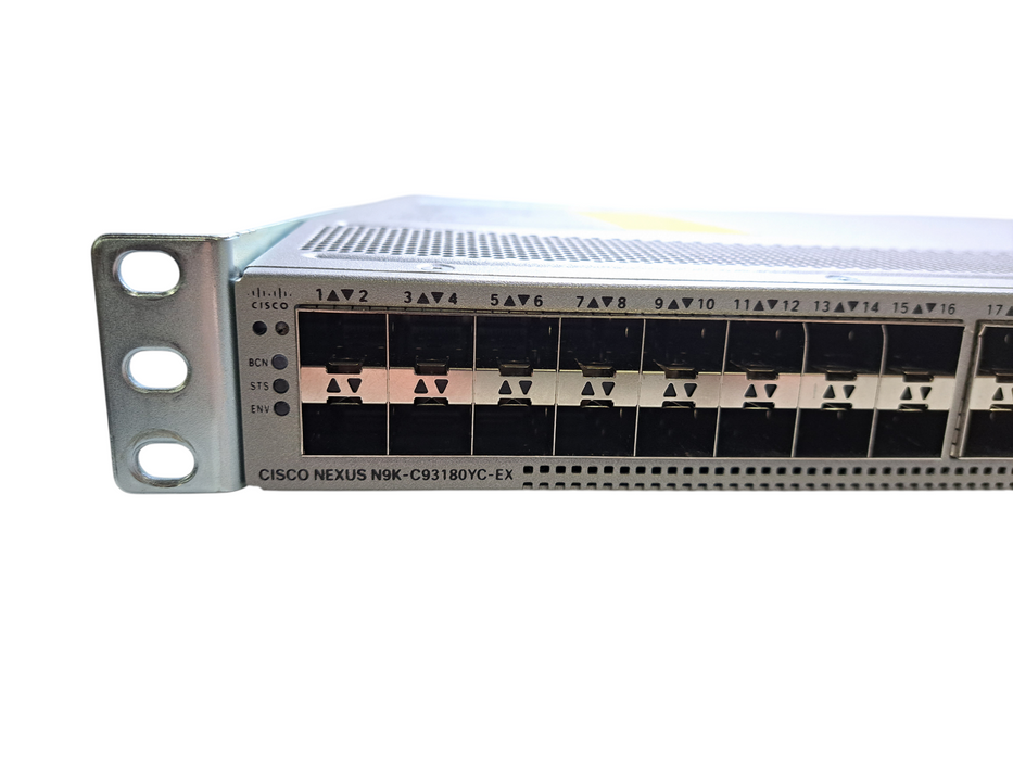 Cisco N9K-C93180YC-EX V03 | 48-Port 10/25G SFP+, 6x 100G QSFP Switch