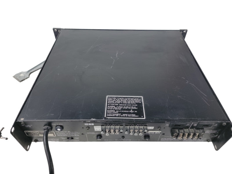 Vintage Crown Com-Tech 400 Two-Channel Power Amplifier