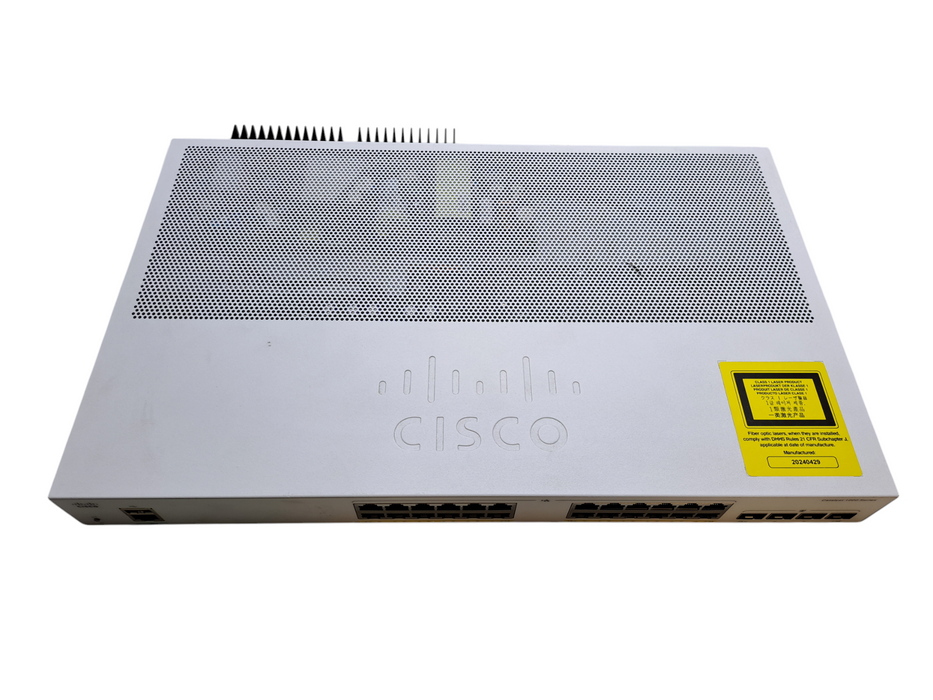 Cisco C1000-24P-G-L V02 | 24-Port Gigabit PoE+ Silent Switch *READ*