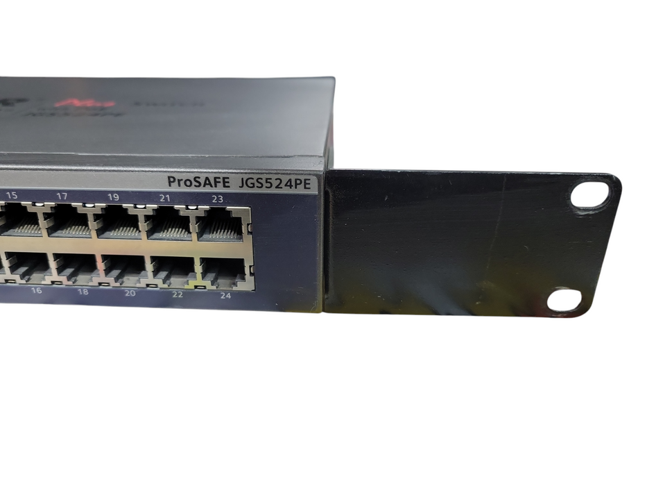 Netgear JGS524PE V1 ProSAFE Plus 24-Port Gigabit Switch with 12 PoE Ports