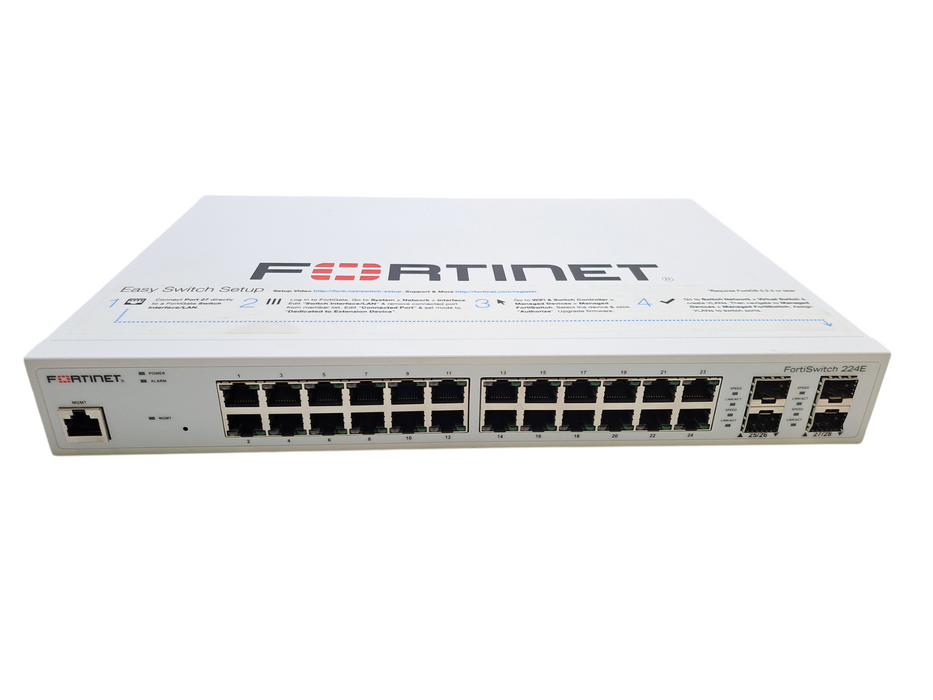 Fortinet FortiSwitch FS-224E | 24-Port Gigabit Managed Switch