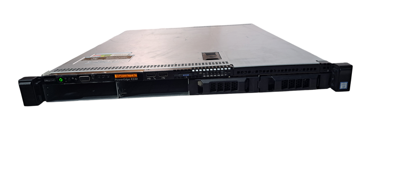 Dell PowerEdge R330 | Xeon E3-1240 v6|16GB DDR4|H330, 4x 3.5" |2x350W