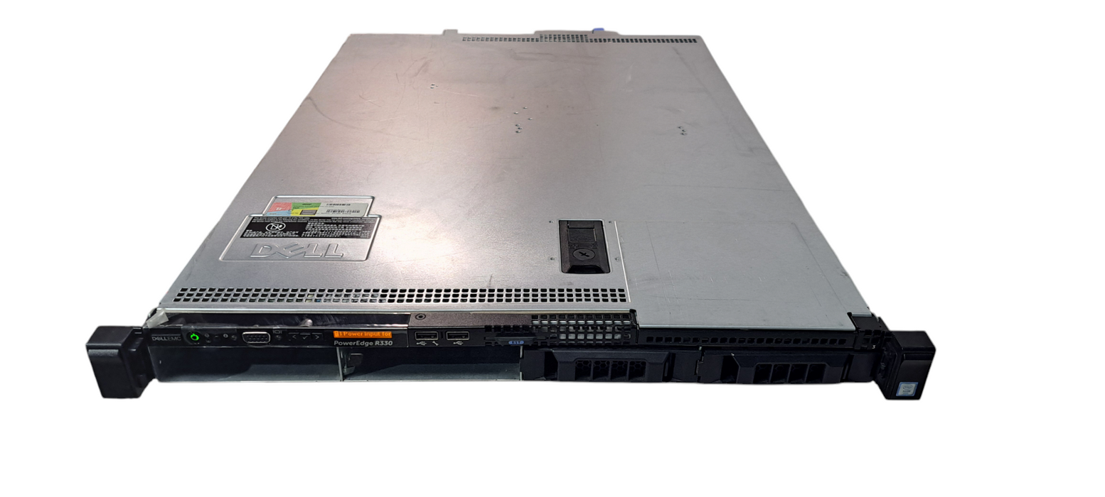 Dell PowerEdge R330 | Xeon E3-1240 v6|16GB DDR4|H330, 4x 3.5" |2x350W