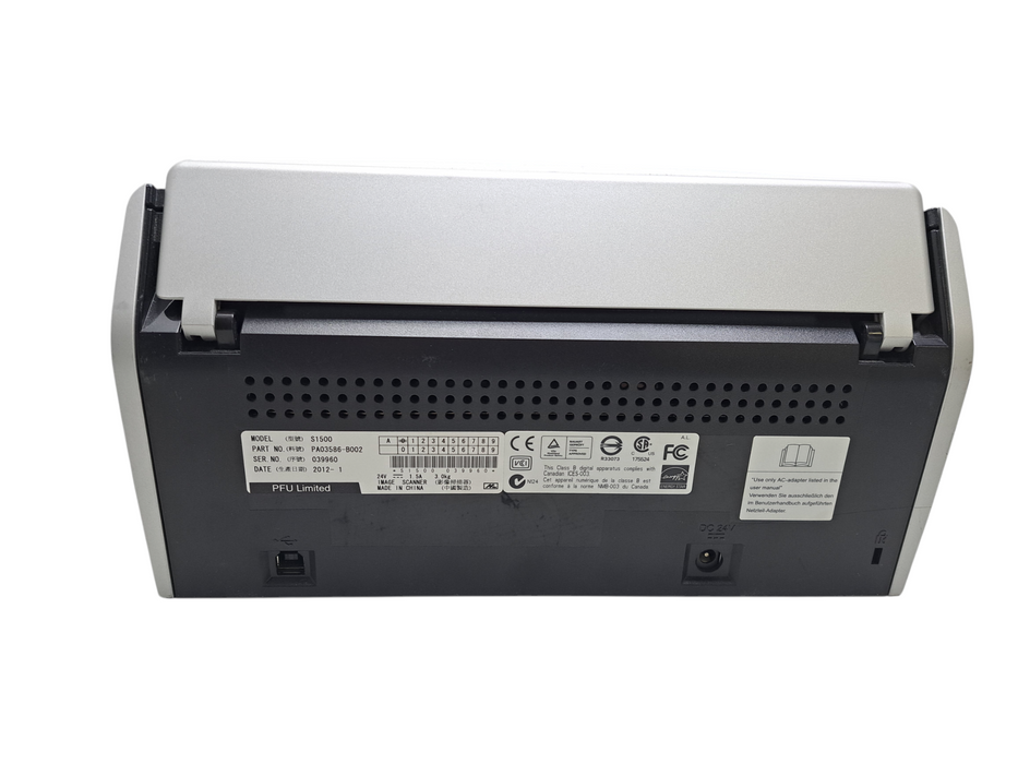 Fujitsu ScanSnap S1500 Desktop Document Scanner