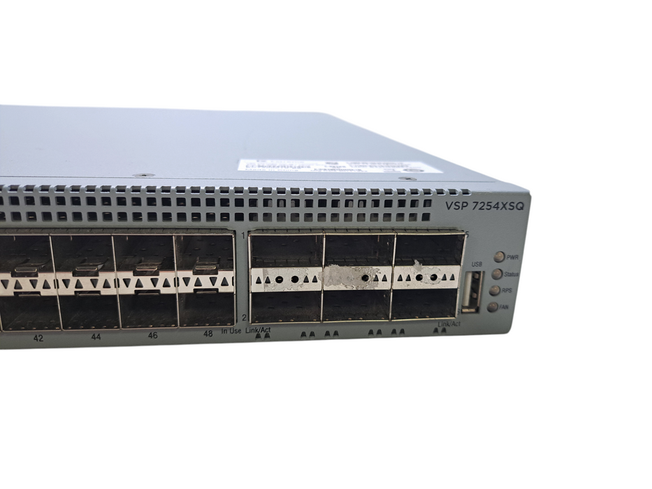 Extreme VSP 7254XSQ 48x 1G/10G SFP+ 6x40G QSFP+ Network Switch *READ*