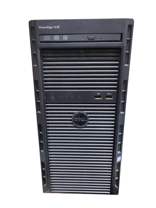 Dell PowerEdge T130 Server | Xeon E3-1220 v6 @3.00GHz, 16GB DDR4, PERC S130