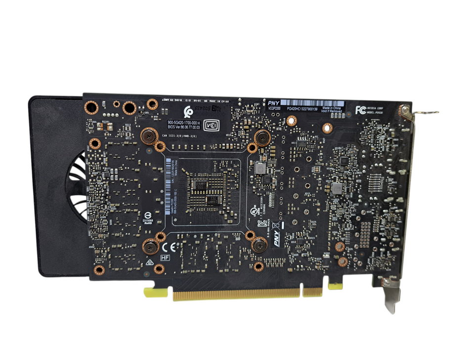 NVIDIA Quadro P2200 5GB GDDR5X Graphics Card | 4x DisplayPort