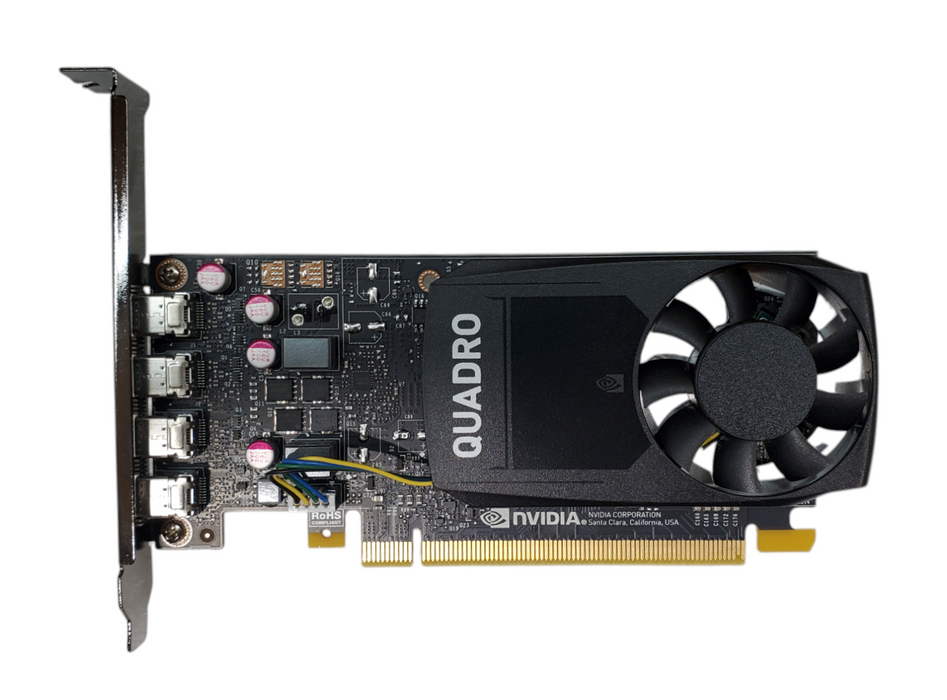 NVIDIA Quadro P1000 4GB GDDR5 Graphics Card - read