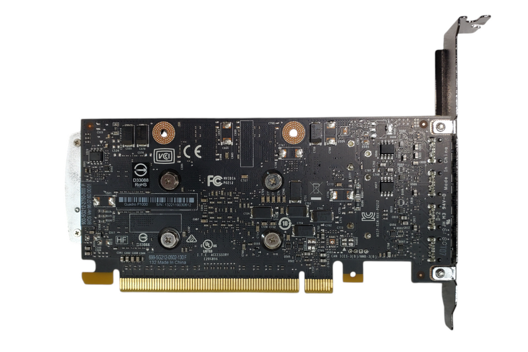 NVIDIA Quadro P1000 4GB GDDR5 Graphics Card - read