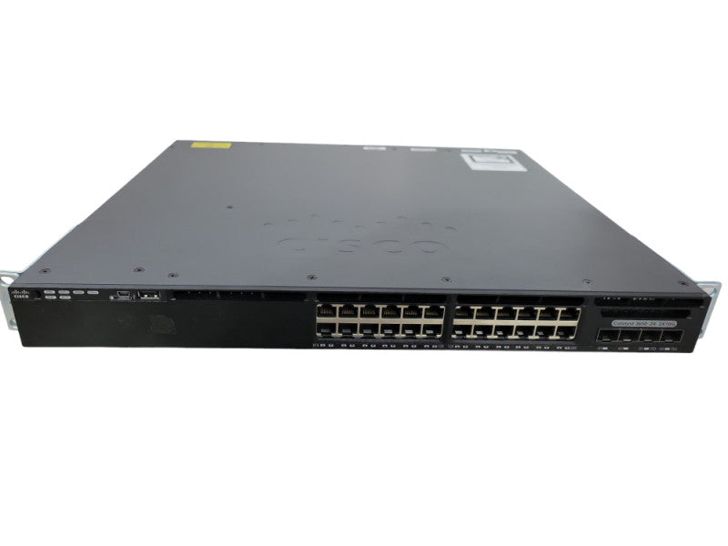 Cisco WS-C3650-24TD-S 2x10G 24-Port Gigabit Ethernet 4-Port SFP Switch !