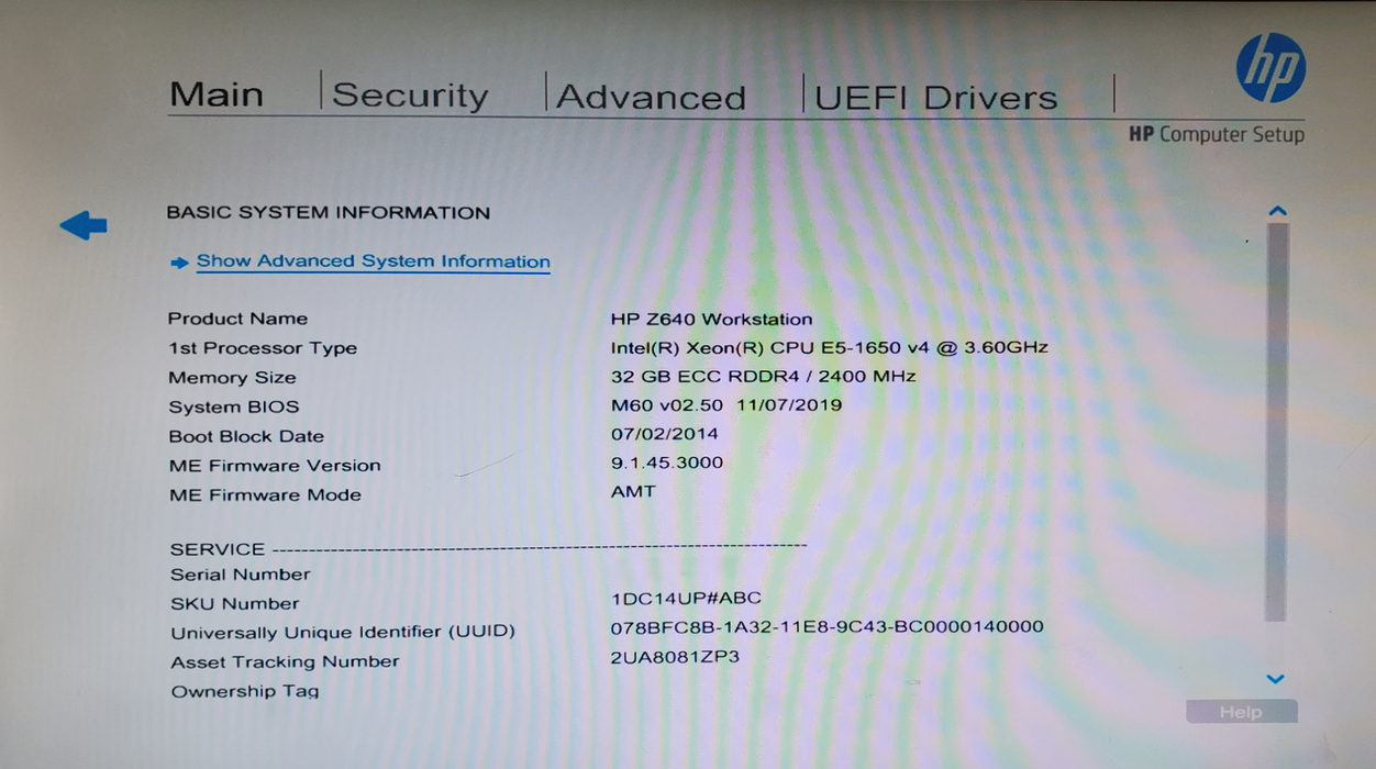HP Z640 Workstation - Xeon E5-1650 v4, 32GB DDR4, M2000 - No HDD