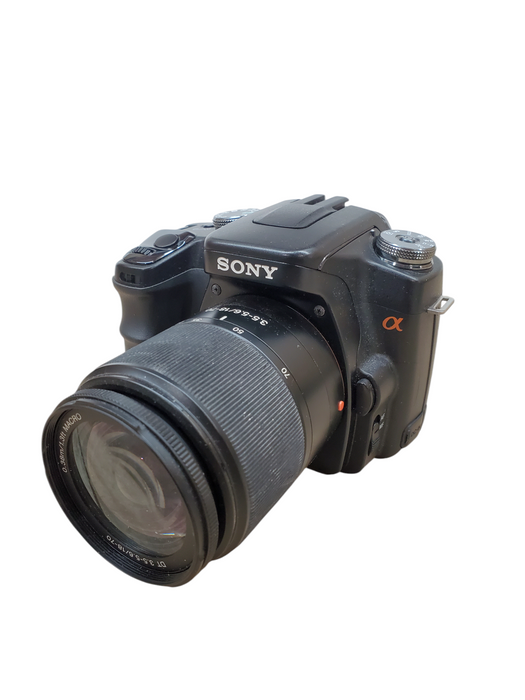 Sony Alpha A100 10.2MP DSLR Camera w/ 18-70mm Lens *READ*