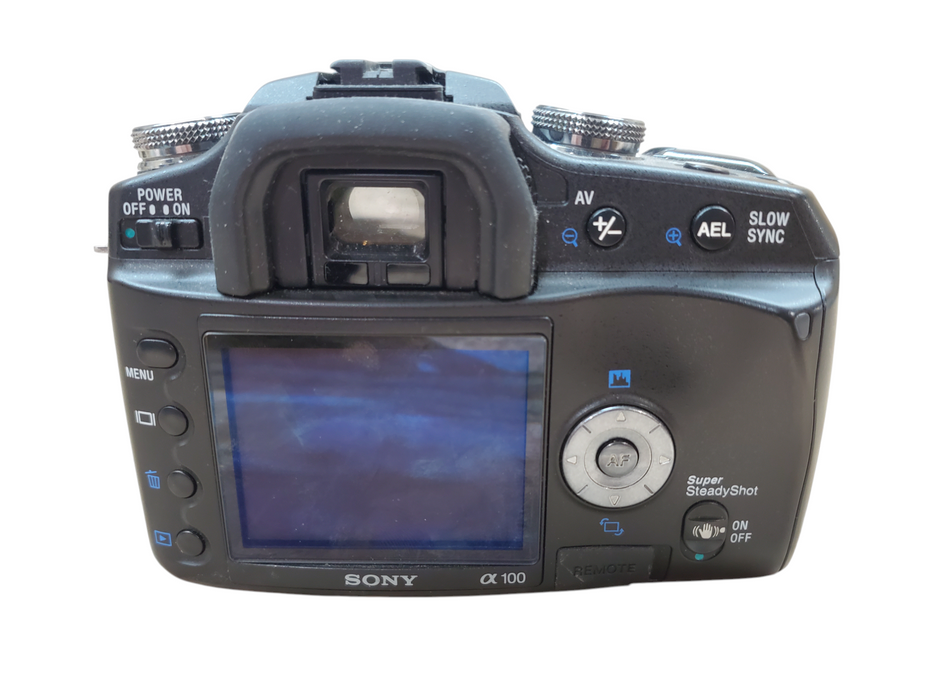 Sony Alpha A100 10.2MP DSLR Camera w/ 18-70mm Lens *READ*