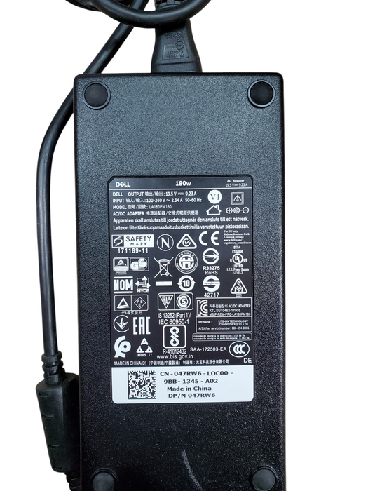 Dell WD19TBS Thunderbolt Docking Station w/ 180W AC Adapter