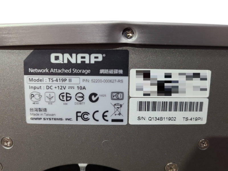 QNAP TS-419P II TurboNAS 4xBay, 4x 1TB 3.5\\" HDDs