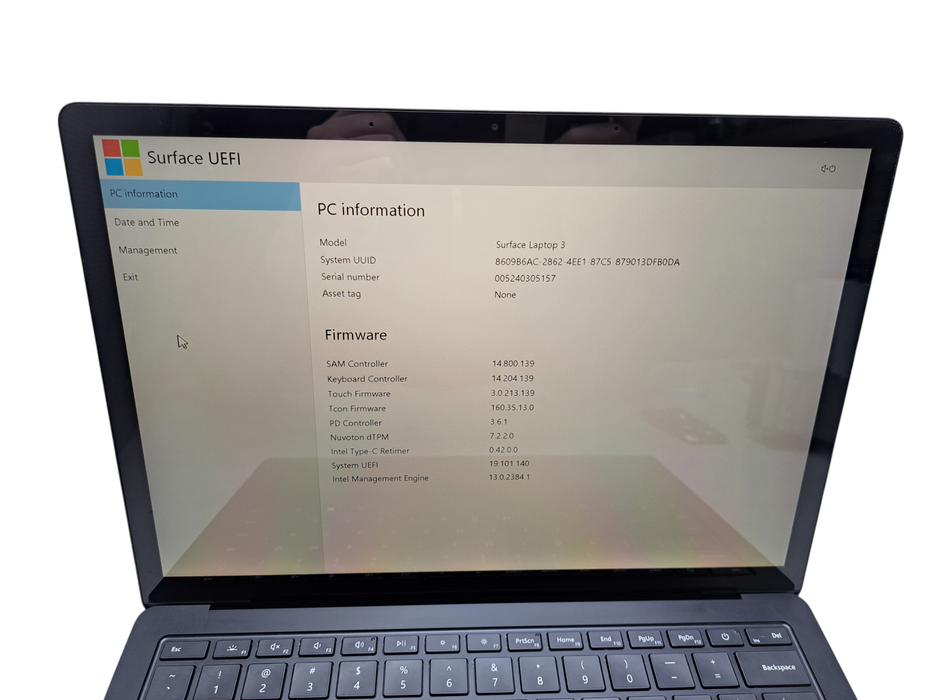 Microsoft Surface Laptop 3 | Intel Core i5-1035G7, 16GB DDR4, 256GB NVMe *READ