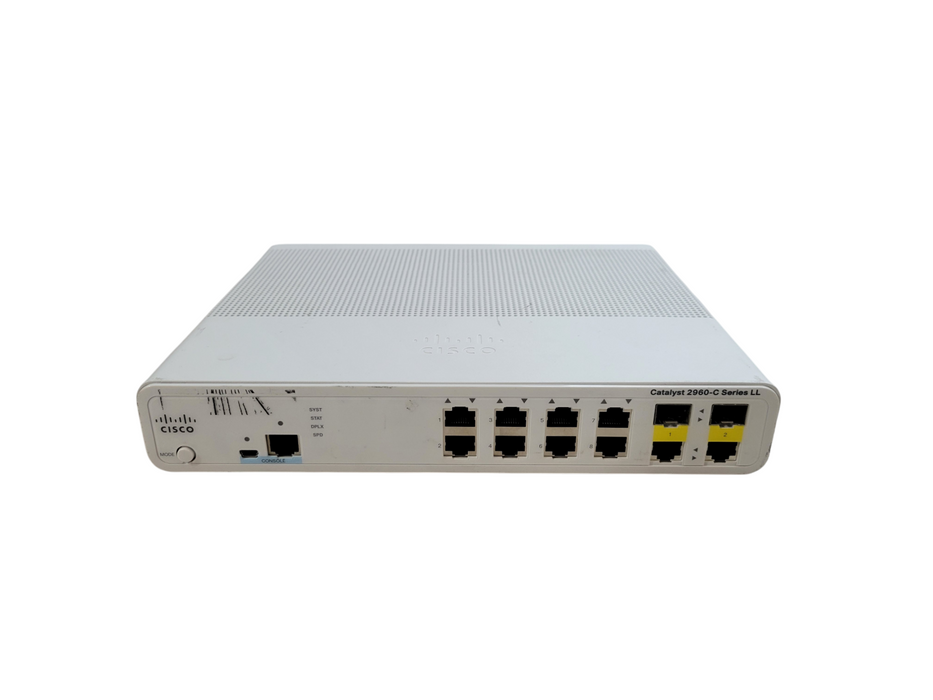 Cisco WS-C2960C-8TC-S | 8-Port Ethernet Switch