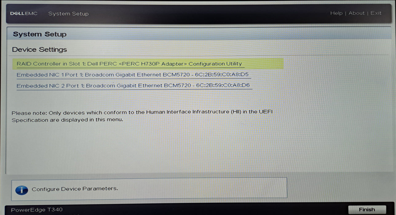 Dell PowerEdge T340 8x 3.5" | Xeon E-2136 @3.30GHz, 16GB DDR4, H730P