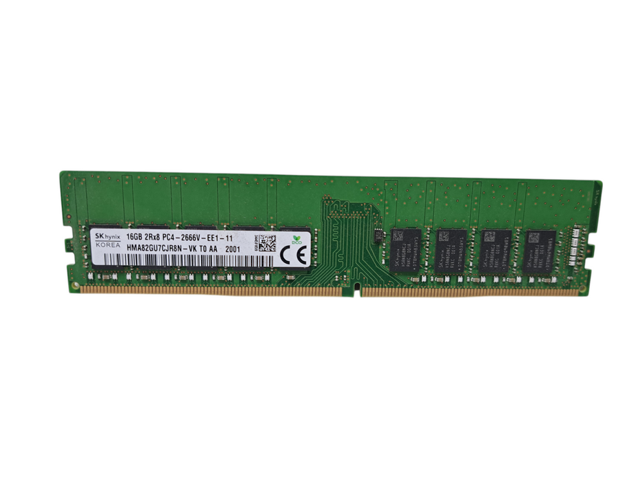 SK Hynix 16GB 2Rx8 PC4-2666V DDR4 ECC Server RAM HMA82GU7CJR8N-VK