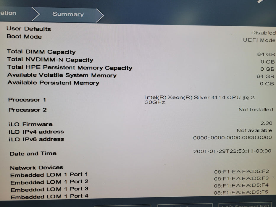 HPE ProLiant DL380 Gen10 - Xeon Silver 4114 64GB DDR4 P408i-a SR G10 2x800W PSU